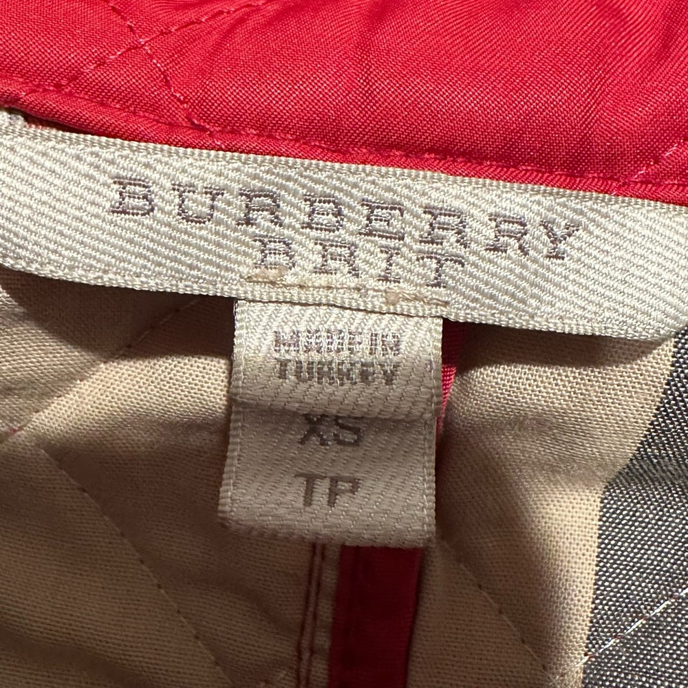 Burberry Brit Quilted Red Jacket XS - Picture 7 of 14